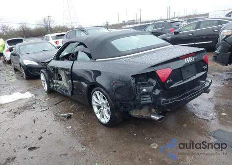 2013 Audi A5 2.0T Premium из США, поврежденный, VIN WAUVFAFH9DN001337